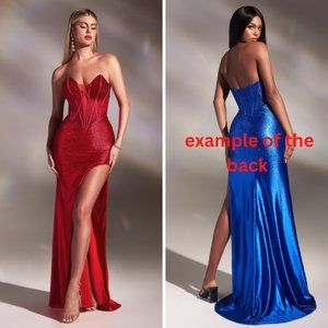 LADIVINE BY CINDERELLA DIVINE CDS419 DRESS